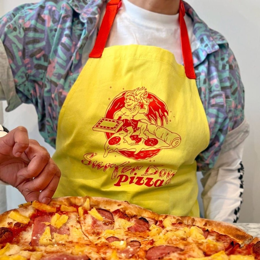 Home Fred & Friends Cooking Utensils | Surfer Boy Pizza Apron