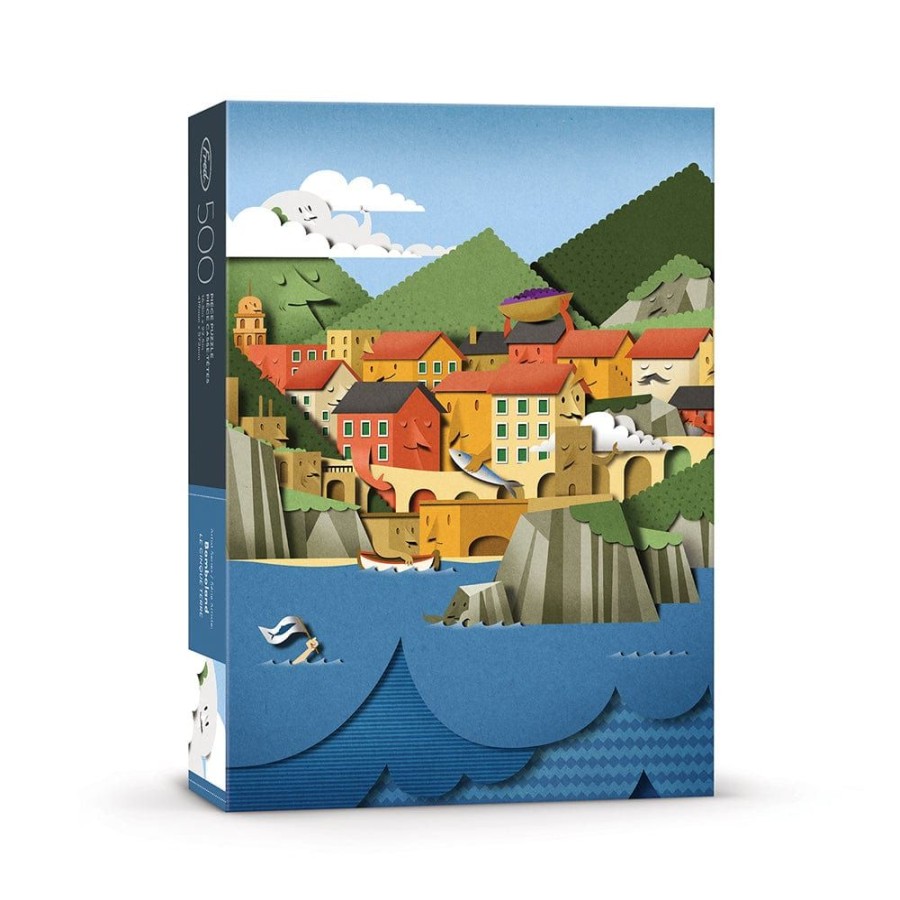 Fun + Games Fred & Friends Puzzles | 500 Piece Puzzle: Le Cinque Terre