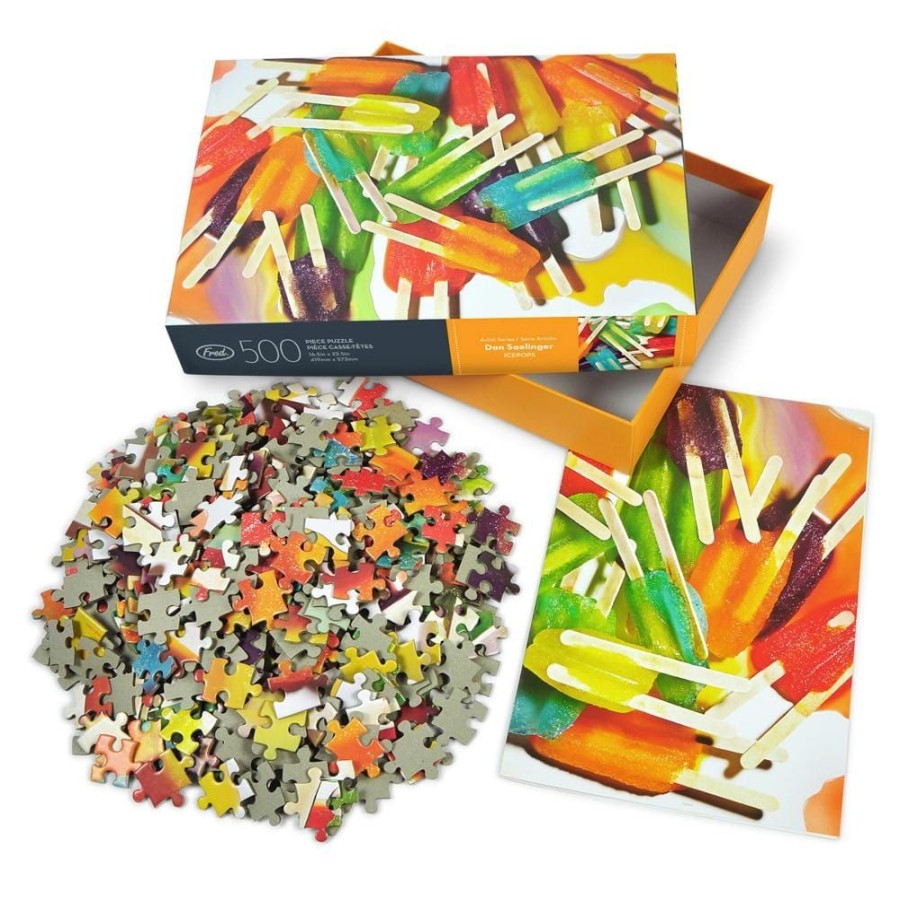 Fun + Games Fred & Friends Puzzles | 500 Piece Puzzle: Icepops