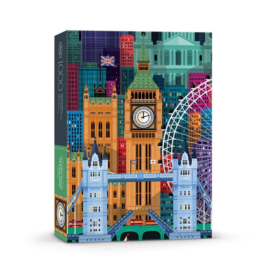 Fun + Games Fred & Friends Puzzles | 1000 Piece Puzzle: London