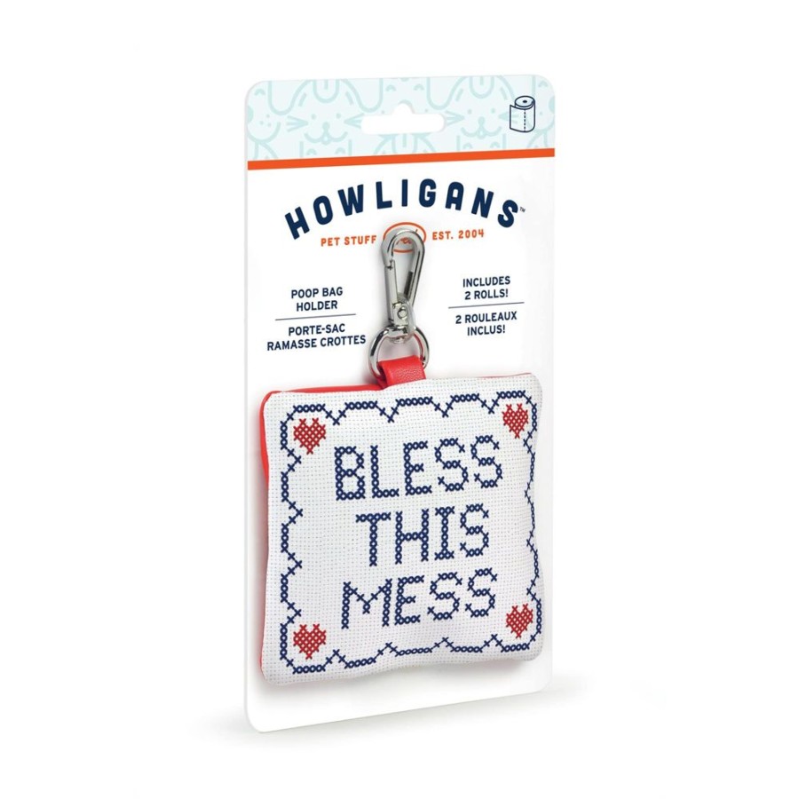 Pets Fred & Friends Dogs | Poop Bag Holder: Bless This Mess