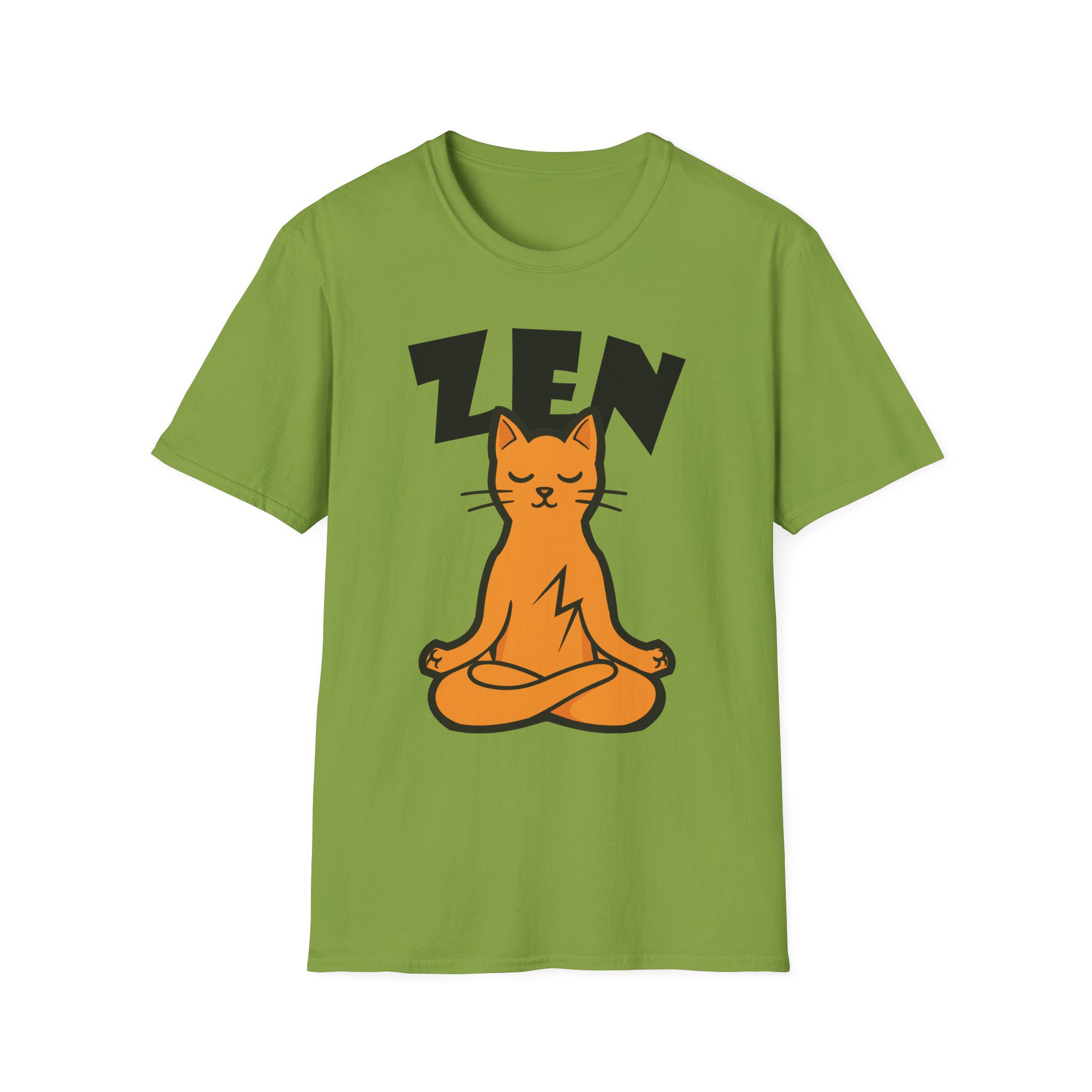 zen cat t shirt