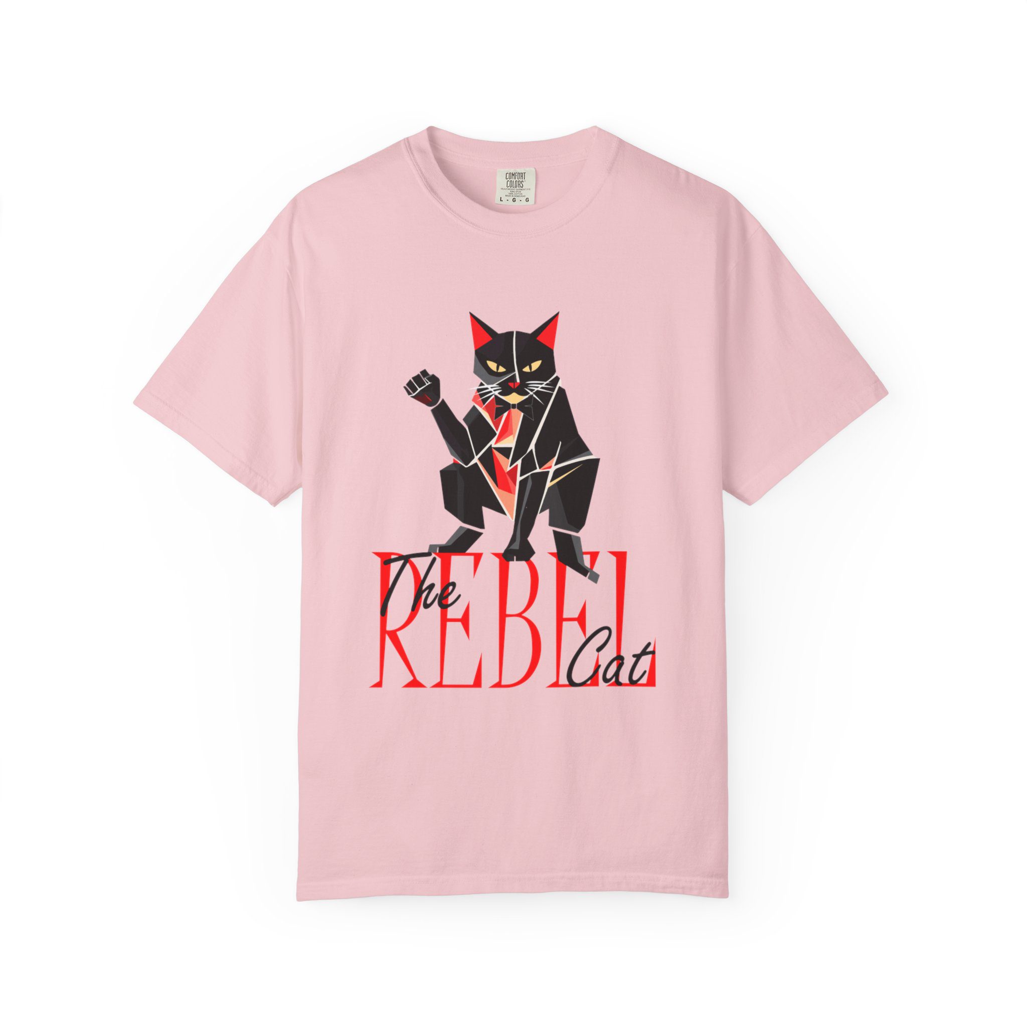 rebel cat — cotton t shirt
