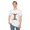 tribal boomerang graphic t shirt — geometric native inspired design