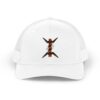vintage geometric bee trucker cap — the amazigh letter (ⵣ)