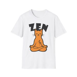 zen cat t shirt