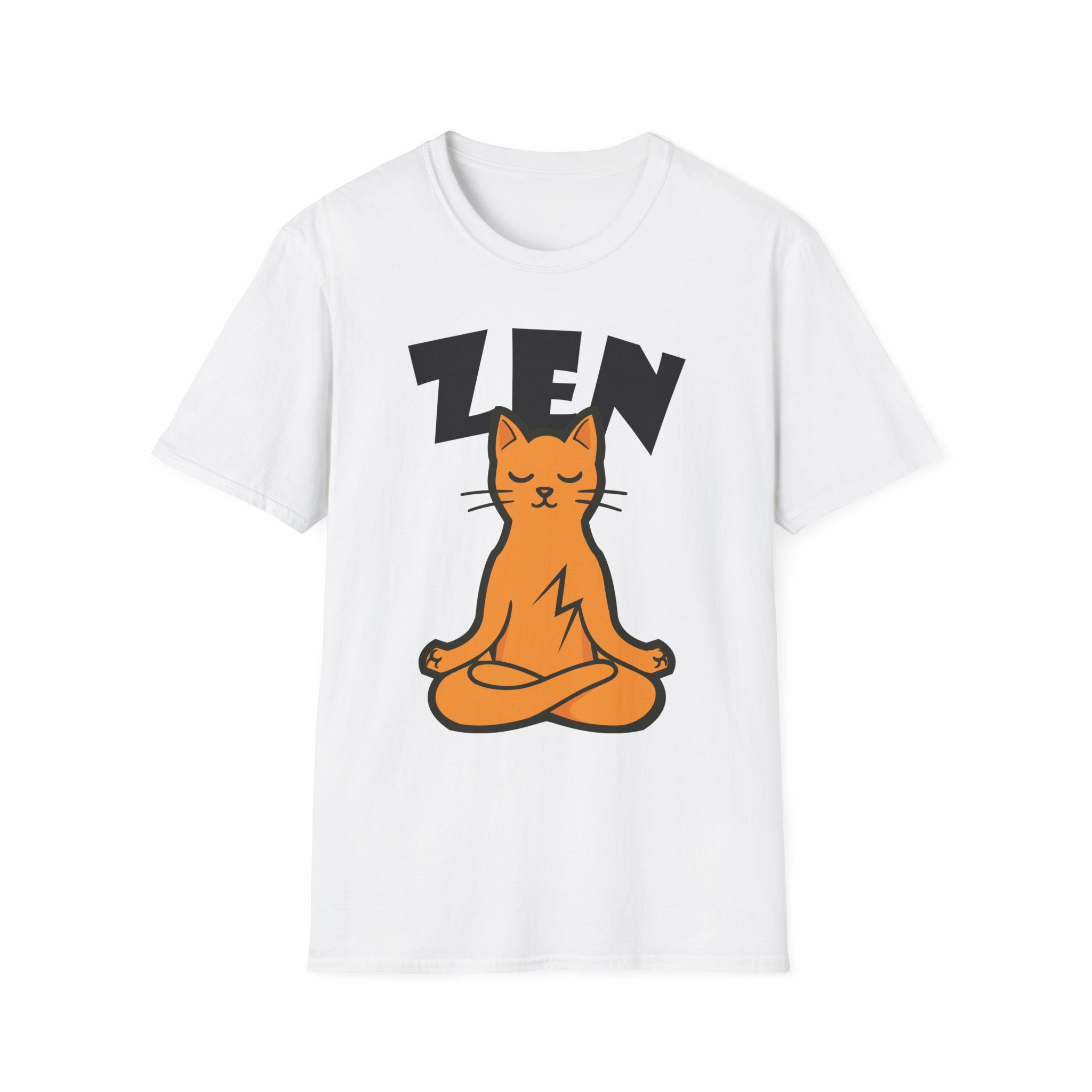 zen cat t shirt